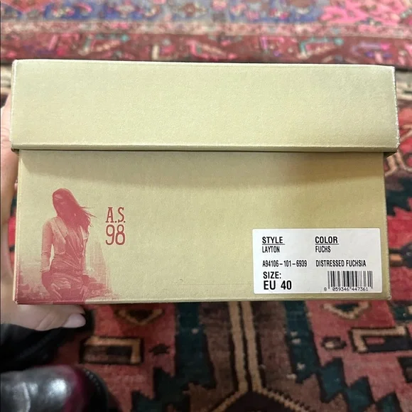 A.S.98 Fuchsia Layton, distressed EU 40 - Picture 7 of 8